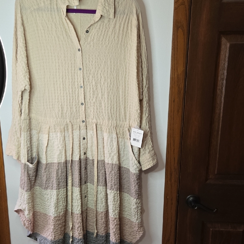 Free People Textured Pearl Dress